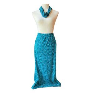 Mix & Co. Skirt with Scarf (1226-4)